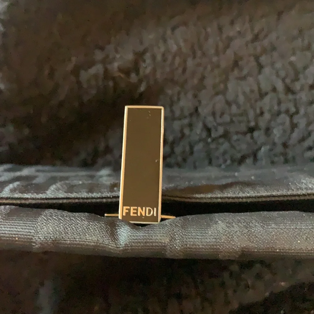 Vintage FENDI‎ Zucca canvas & leather Authentic serial #’s